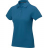 Женская футболка-поло Elevate Calgary с коротким рукавом, tech blue (деним), размер 2XL (52-54)