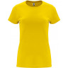  Футболка Roly Capri женская, желтый, размер L (46)