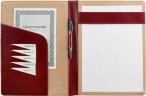 Папка для конференций Signature, бордовая