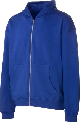 Толстовка с капюшоном на молнии U Basic Monaco, синий классический, XL-2XL (54-58)