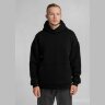 Худи Furry Oversize, черное, XL/2XL