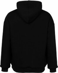 Худи Furry Oversize, черное, XL/2XL