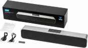 Портативная стереоколонка Evolt Hull, 2*3 Вт, серый