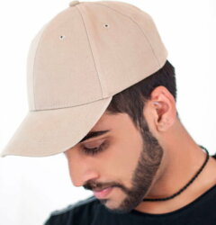 Бейсболка LIBERTY SIX, 6 клиньев, застежка на липучке, черный, универсальный