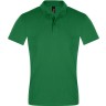Рубашка поло мужская Sol's Perfect Men 180, ярко-зеленая, размер S