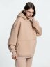 Худи Kulonga Oversize, бежевое (песочное), 3XL/4XL