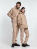 Худи Kulonga Oversize, бежевое (песочное), 3XL/4XL