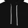 Толстовка с капюшоном Unit Kirenga Heavy, черная, 3XL