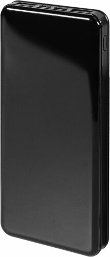 Универсальный аккумулятор OMG Sleek 10 (10000 мАч), черный, 14х6.8х1,5 см
