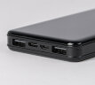 Универсальный аккумулятор OMG Sleek 10 (10000 мАч), черный, 14х6.8х1,5 см