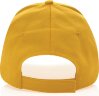 Бейсболка XD Collection Impact из переработанного хлопка AWARE™, 5 клиньев, 190 г/м2, желтый