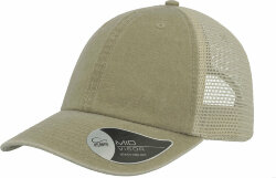 Бейсболка CASE, 6 клиньев, хаки, хлопок 100%, плотность 250 г/м2, застежка на липучке, хаки, универсальный