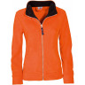  Куртка флисовая US Basic Nashville женская, оранжевый/черный, размер L (48)