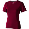 Женская футболка Elevate Nanaimo с коротким рукавом, бургунди, размер 2XL (52-54)