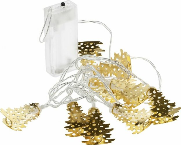 Светодиодная гирлянда Golden Lights, золотистая