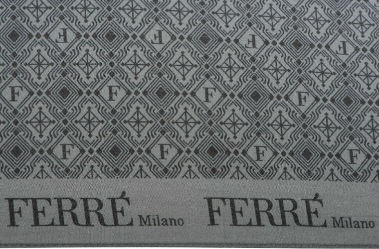 Зонт складной автоматический Ferre Milano, серый