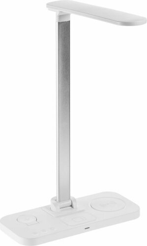 Настольная лампа с беспроводной зарядкой Uniscend Power Light, белая