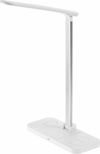 Настольная лампа с беспроводной зарядкой Uniscend Power Light, белая