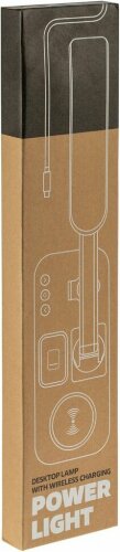 Настольная лампа с беспроводной зарядкой Uniscend Power Light, белая