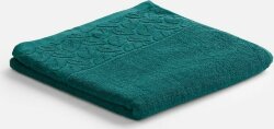 Полотенце махровое Hoya, среднее, темно-бирюзовое