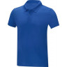Мужская стильная футболка поло с короткими рукавами Elevate Deimos, синий, размер XS (46)