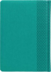 Ежедневник Prizma, недатированный, бирюзовый