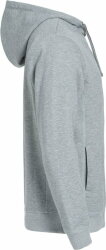 Толстовка мужская CLASSIC HOODY FULL ZIP 300, серый меланж, S