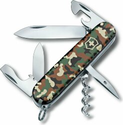 Офицерский нож Victorinox Spartan 91, зеленый камуфляж