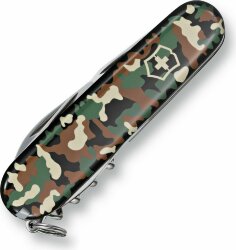Офицерский нож Victorinox Spartan 91, зеленый камуфляж