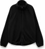 Куртка флисовая унисекс Fliska, черная, XS/S