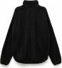 Куртка флисовая унисекс Fliska, черная, XS/S