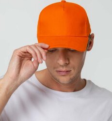 Бейсболка Molti Standard, оранжевая