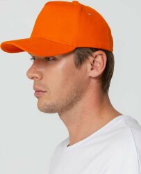 Бейсболка Molti Standard, оранжевая