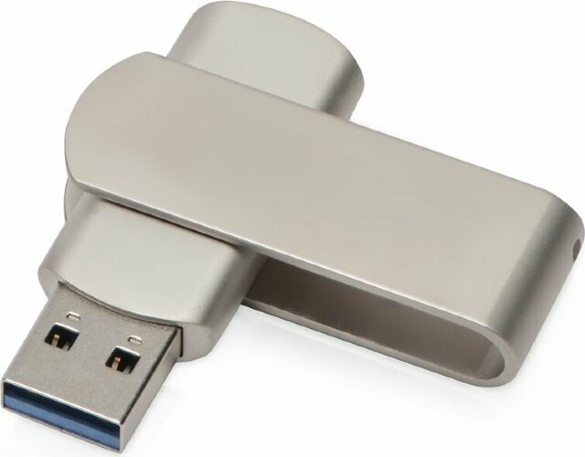 USB-флешка 2.0 на 16 Гб Setup, серебристый