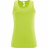 Майка женская Sol's Sporty TT Women, зеленое яблоко, размер M