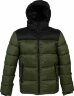 Куртка JRC SIBERIA нейлон 40, био-пух 530, темно-зеленый, черный, 3XL