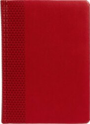 Ежедневник Prizma, недатированный, красный