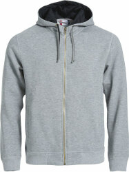 Толстовка мужская CLASSIC HOODY FULL ZIP 300, серый меланж, M