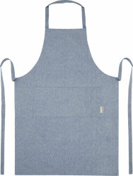 Pheebs 200 g/m2 recycled cotton apron, синий
