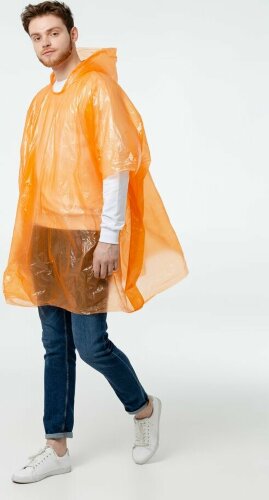 Дождевик-пончо Molti RainProof, оранжевый