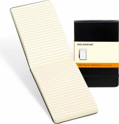 Записная книжка Moleskine Reporter (в линейку), Pocket (9х14 см), черный