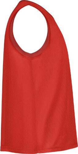 Спортивная манишка Roly ROMA унисекс, красный, размер XL (52-56)