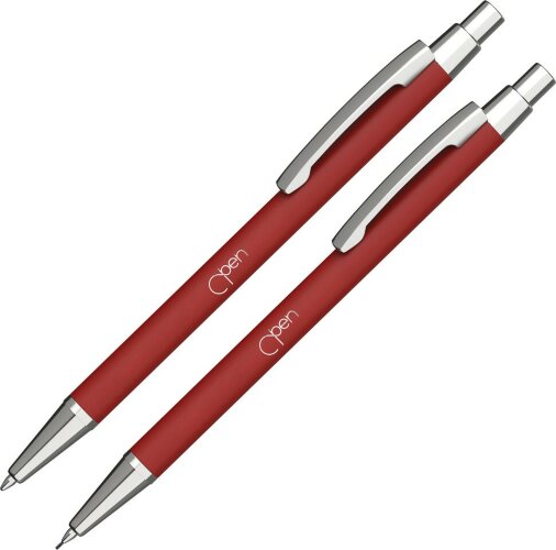 Набор CPen Ray (ручка+карандаш), красный