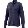 Женская рубашка Elevate Bigelow из пике с длинным рукавом, темно-синий, размер XS (40)