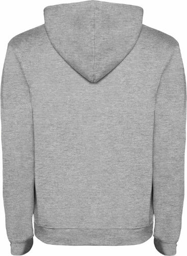 Толстовка с капюшоном Roly Urban мужская, серый меланж, размер 3XL (62)