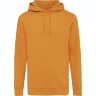 Худи Iqoniq Jasper из переработанного хлопка, унисекс, 340 г/м2, солнечный оранжевый, размер XS
