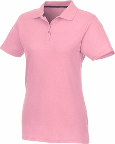 Женское поло Elevate Helios с коротким рукавом, light pink, размер S