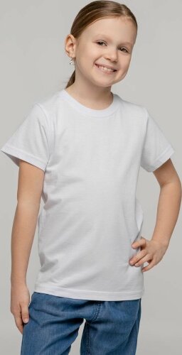 Футболка детская T-Bolka Kids, белая, 8 лет