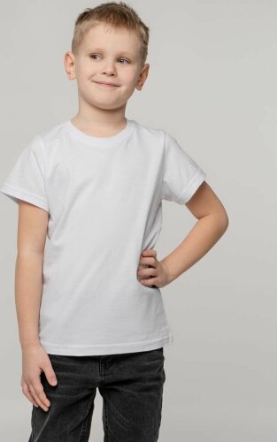Футболка детская T-Bolka Kids, белая, 8 лет
