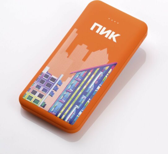 Внешний аккумулятор Elari Plus 10000 mAh, оранжевый